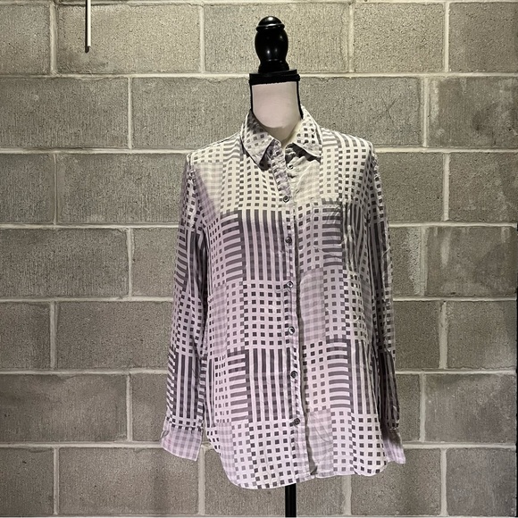 Equipment Tops - Equipment femme silk button down shirt.